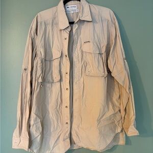 Columbia Men's Tan Shirt